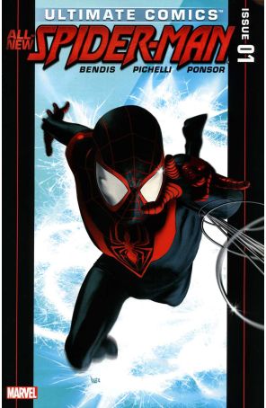 Ultimate Spider-Man (3rd Series) 1 published by Marvel with cover art by Kaare Andrews