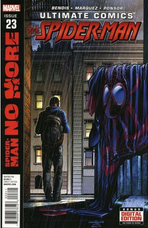 Ultimate Spider-Man (3rd Series) 23 published by Marvel with cover art by David Marquez