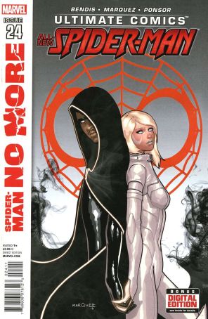 Ultimate Spider-Man (3rd Series) 24 published by Marvel with cover art by David Marquez