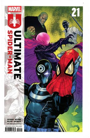 Ultimate Spider-Man (4th Series) 21 published by Marvel with cover art by Marco Checchetto