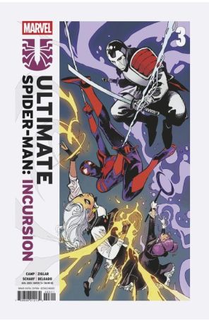 Ultimate Spider-Man: Incursion 3 published by Marvel with cover art by Sara Pichelli