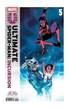 Ultimate Spider-Man: Incursion 5 published by Marvel with cover art by Sara Pichelli