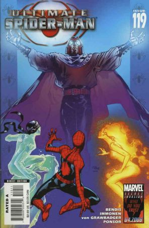 Ultimate Spider-Man 119 published by Marvel with cover art by Stuart Immonen