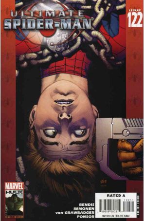 Ultimate Spider-Man 122 published by Marvel with cover art by Stuart Immonen