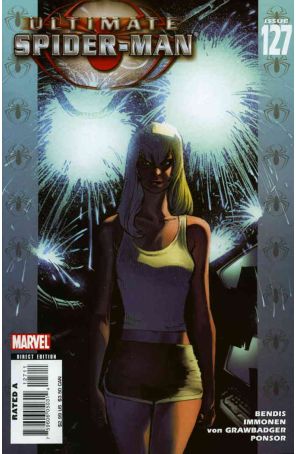 Ultimate Spider-Man 127 published by Marvel with cover art by Stuart Immonen