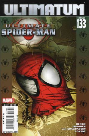 Ultimate Spider-Man 133 published by Marvel with cover art by Stuart Immonen
