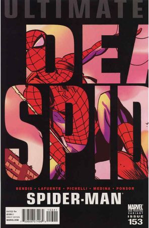 Ultimate Spider-Man 153 (2nd) published by Marvel with cover art by Ed McGuinness