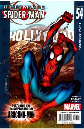 Ultimate Spider-Man 54A published by Marvel