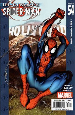 Ultimate Spider-Man 54 published by Marvel with cover art by Mark Bagley