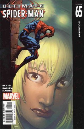Ultimate Spider-Man 65 published by Marvel with cover art by Mark Bagley