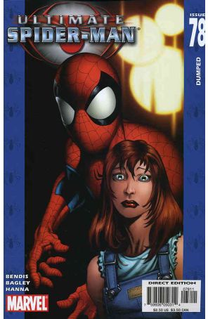 Ultimate Spider-Man 78 published by Marvel with cover art by Mark Bagley