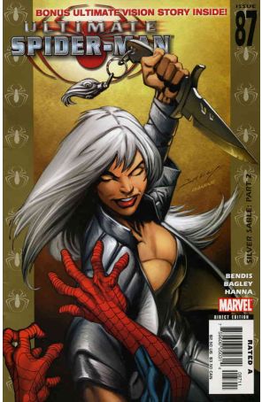 Ultimate Spider-Man 87 published by Marvel with cover art by Mark Bagley