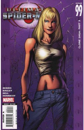 Ultimate Spider-Man 99 published by Marvel with cover art by Mark Bagley