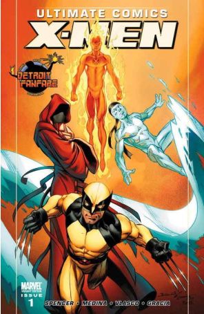 Ultimate X-Men (2nd Series) 1C published by Marvel with cover art by Mark Bagley