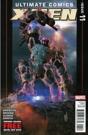 Ultimate X-Men (2nd Series) 11 published by Marvel with cover art by Kaare Andrews