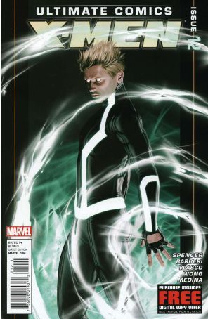 Ultimate X-Men (2nd Series) 12 published by Marvel with cover art by Kaare Andrews