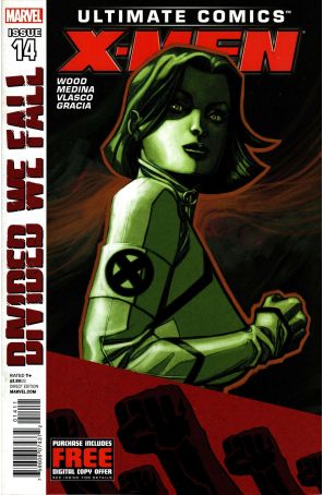 Ultimate X-Men (2nd Series) 14 published by Marvel with cover art by Dave Johnson