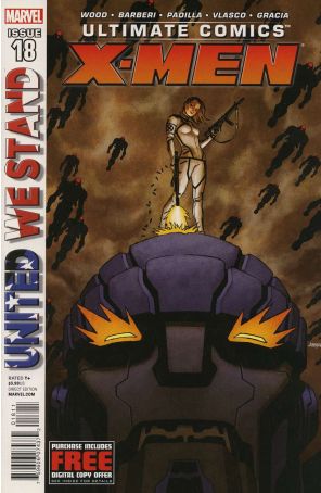 Ultimate X-Men (2nd Series) 18 published by Marvel with cover art by Dave Johnson