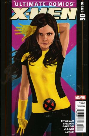 Ultimate X-Men (2nd Series) 6 published by Marvel with cover art by Kaare Andrews
