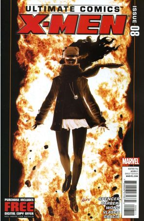 Ultimate X-Men (2nd Series) 8 published by Marvel with cover art by Kaare Andrews