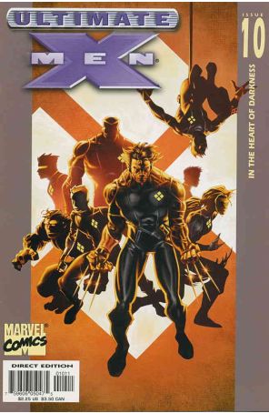 Ultimate X-Men 10 published by Marvel with cover art by Adam Kubert