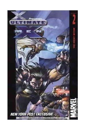 Ultimate X-Men 2A published by Marvel with cover art by Adam Kubert
