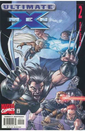 Ultimate X-Men 2 published by Marvel with cover art by Adam Kubert