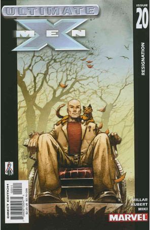 Ultimate X-Men 20 published by Marvel with cover art by Adam Kubert