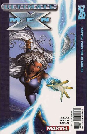 Ultimate X-Men 26 published by Marvel with cover art by Adam Kubert
