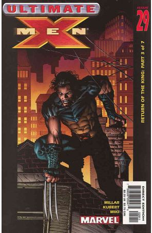 Ultimate X-Men 29 published by Marvel with cover art by David Finch