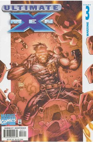 Ultimate X-Men 3 published by Marvel with cover art by Adam Kubert