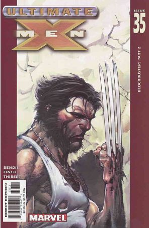 Ultimate X-Men 35 published by Marvel with cover art by David Finch