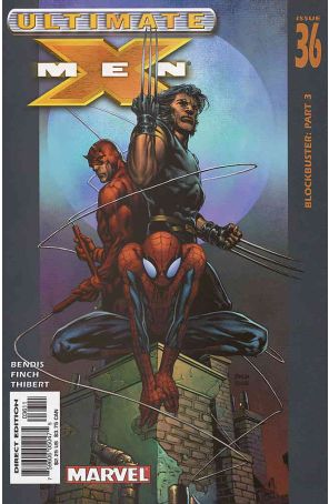 Ultimate X-Men 36 published by Marvel with cover art by David Finch
