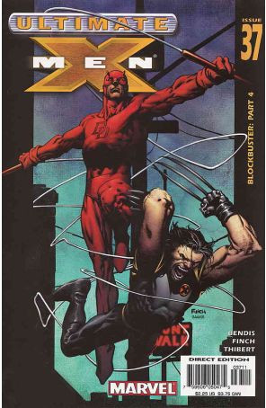 Ultimate X-Men 37 published by Marvel with cover art by David Finch