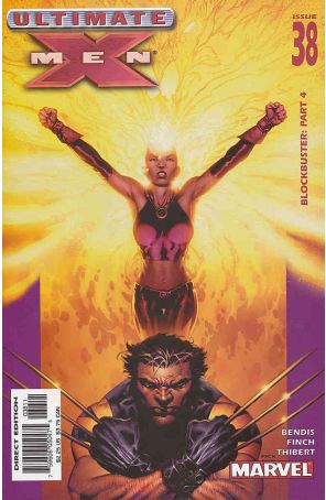 Ultimate X-Men 38 published by Marvel with cover art by David Finch