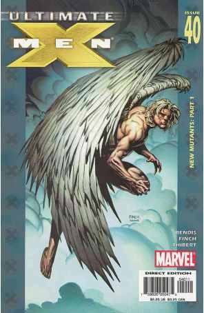 Ultimate X-Men 40 published by Marvel with cover art by David Finch