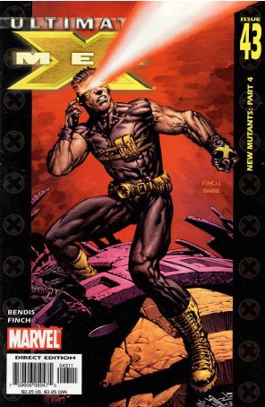 Ultimate X-Men 43 published by Marvel with cover art by David Finch