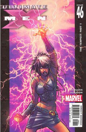 Ultimate X-Men 46 published by Marvel with cover art by Brandon Peterson