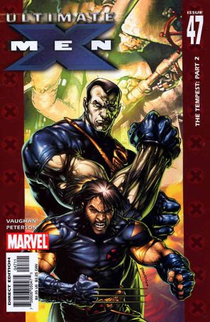 Ultimate X-Men 47 published by Marvel with cover art by Brandon Peterson