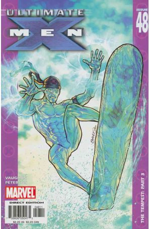 Ultimate X-Men 48 published by Marvel with cover art by Brandon Peterson