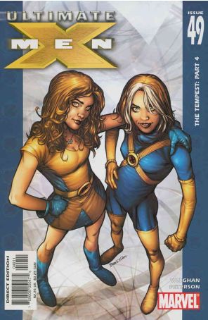 Ultimate X-Men 49 published by Marvel with cover art by Brandon Peterson