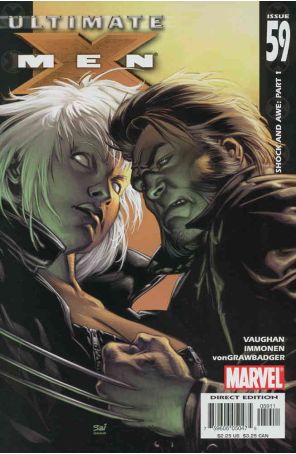 Ultimate X-Men 59 published by Marvel with cover art by Stuart Immonen
