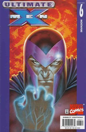 Ultimate X-Men 6 published by Marvel with cover art by Adam Kubert