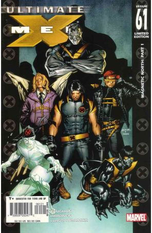Ultimate X-Men 61A published by Marvel with cover art by Olivier Coipel