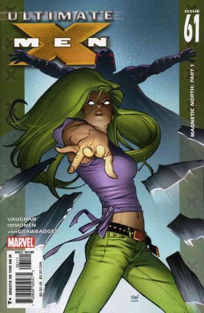 Ultimate X-Men 61 published by Marvel with cover art by Stuart Immonen