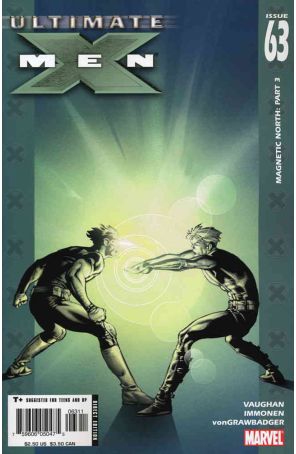 Ultimate X-Men 63 published by Marvel with cover art by Stuart Immonen