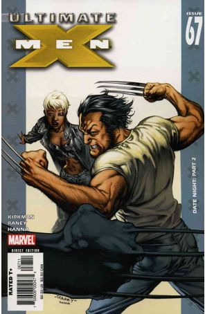 Ultimate X-Men 67 published by Marvel with cover art by Tom Raney