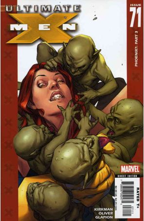 Ultimate X-Men 71 published by Marvel with cover art by Ben Oliver