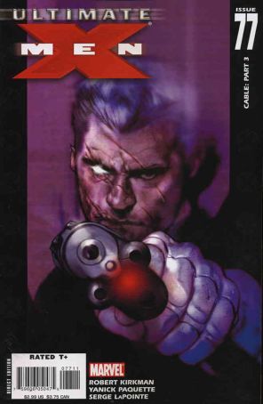 Ultimate X-Men 77 published by Marvel with cover art by Ben Oliver