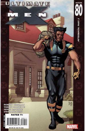 Ultimate X-Men 80 published by Marvel with cover art by Yanick Paquette